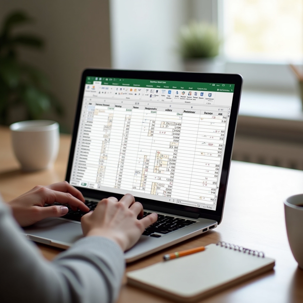 Tabel Excel cu date de vânzări din anii anteriori pentru previzionare